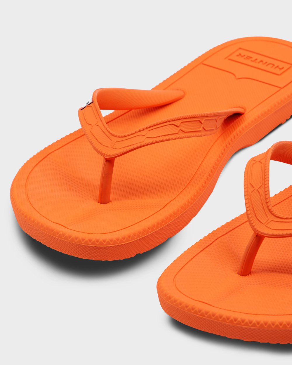 Womens Hunter Flip Flops Orange - Original - 0419326-WN